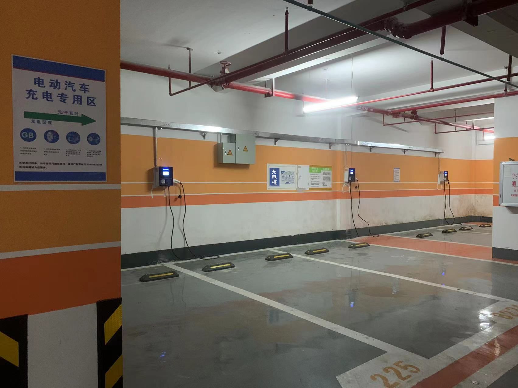 7KW惠州大亞灣充電樁完工-汽車充電樁_充電樁生產_充電樁廠家_深圳耀萊充新能源科技有限公司